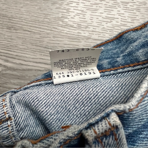 VINTAGE LEVI’S 501 - Picture 8 of 9
